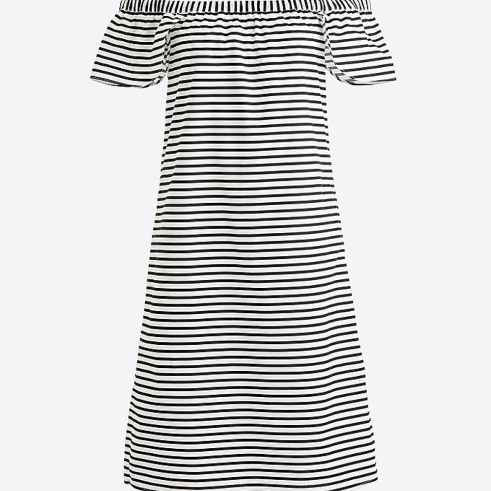 JCrew Factory Off The Shoulder (or on) Dress